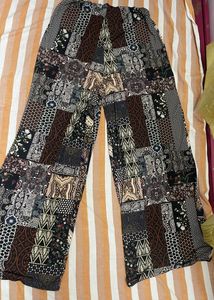 Multi Color Palazzo- Zara - Size L