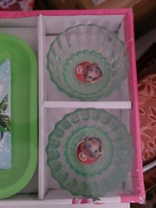 Snack Try And Bowl Set ( 4bowls)