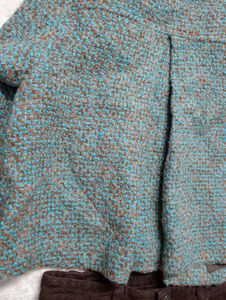 Vintage Chic Tweed Cropped Jacket
