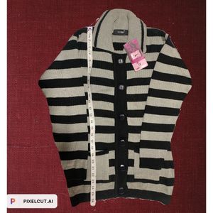 Ladies Sweater With Double Pocket