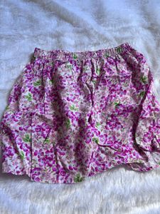 Korean shorts floral