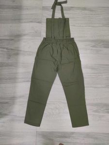 Stylish Olive Green Jumpsuit
