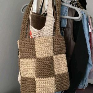 Crochet Tote Bag