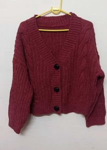Cherry Red 🍒 Cardigan