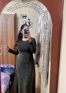 Royal Black Evening Gown