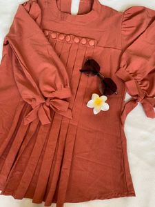 Cute Pleated Dress