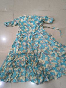 Bohemian Tiered Floral Print Maxi Dress