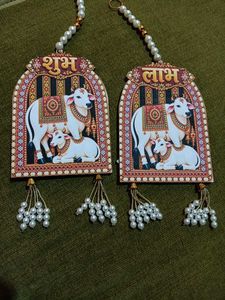 Decorative Cow &amp; Calf Wall Hangings