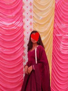 Elegant Maroon Kurta Set