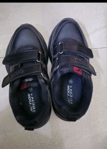 Black Velcro Sneakers for Kids uk 12