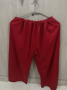 Red Polka Dot Palazzos