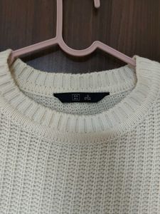 Cream Knit Sweater