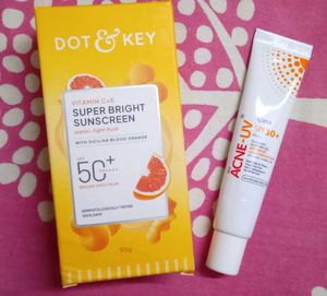 Sensitive skin Sunscreen Combo🌸✨️