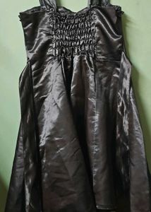 Elegant Black Gown with Embellishments