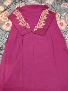 Elegant Embroidered Kurta