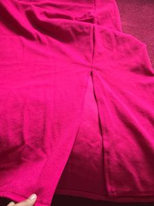Hot Pink Ruffle Dress