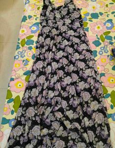 Floral Print Maxi Dress