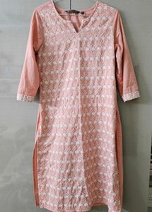 AVAASA MIX N' MATCH - Floral Print Straight Kurta