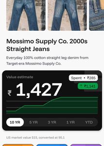Mossimo Supply Co Straight Jeans