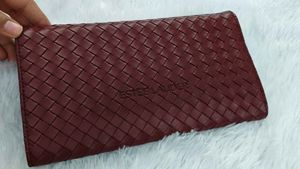 Estee Lauder Woven Clutch Wallet