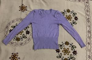 Lavender Knit top
