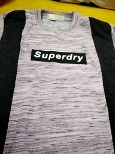 new Superdry Grey Knit Sweater