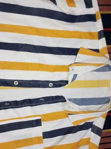 Men's Striped Casual Shirt
