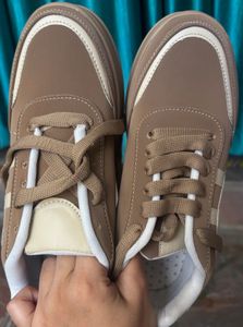 brown sneakers for women