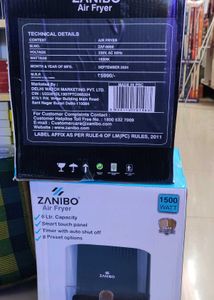 ZANIBO Air Fryer and bajaj press combo(Fixed ps)