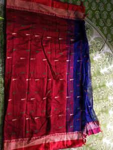 Cotton Blend Saree