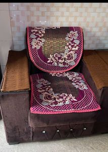 Floral Sofa Cover Set
