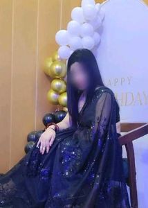 Sparkling Black Sequined Saree