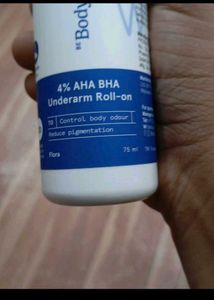 Bodywise 4% AHA BHA Underarm Roll On 75 ml