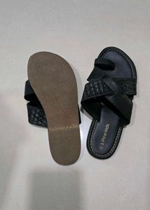 Stylish Black Sandals for Boys