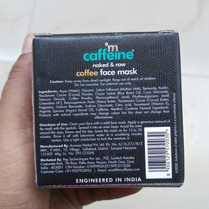 mCaffeine Coffee Face Mask