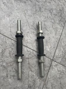 Dumbbell Handles with Nuts