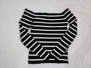 Striped Off-Shoulder Top bust 34/36