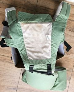 Green R for Rabbit Baby Carrier