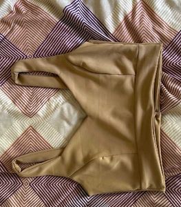 Solid Tan Crop Top