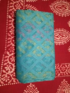Beautiful Teal Saree