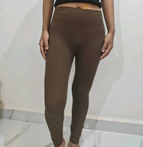 Brown gym Leggings