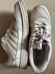 Sparx White Casual Sneakers