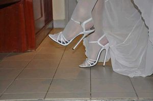 Elegant White Knee Highs Stockings