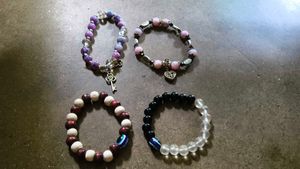 Set of 4 Beaded Bracelets