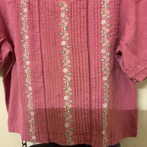 Akkriti Chic Embroidered Top
