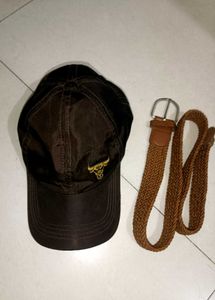 Chicago Bulls Cap+belt COMBO
