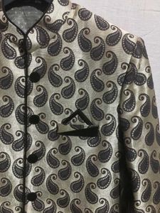 Paisley Print Nehru Sherwani