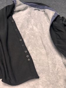 Nicole St. Gilles Paris- Sherpa Lined Shirt-Shaket