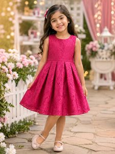 Beautiful Pink Lace Dress