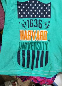 Harvard Top With Embroidery Logo
